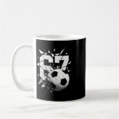 67 Six Seven Voetbal Gen Alpha Brainrot Meme Koffiemok (Links)
