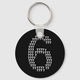 67 Sixty Seven Grappige 6 7 Meme Halloween Kostuum Sleutelhanger