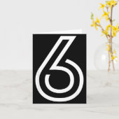 67 Sixty Seven Halloween Costume Design Funny 6 7  Kaart (Gele Bloem)