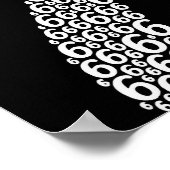 67 Sixty Seven Halloween Costume Funny Meme  Poster (Hoek)