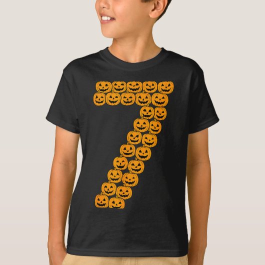 67 Sixty Seven Halloween Costume Pumpkins Funny 6  T-shirt (Voorkant)