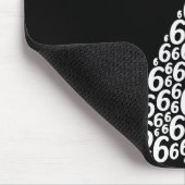 67 Sixty Seven Halloween Kostuum Grappige Meme Muismat (Hoek)