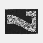 67 Sixty Seven Halloween Kostuum Ontwerp Grappig 6 Fleece Deken (Voorkant (Horizontaal))