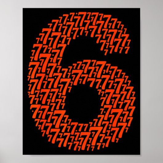 67 Sixty Seven Halloween Kostuum Ontwerp Grappig 6 Poster (Voorkant)