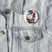 67 Skelet Hand Halloween Ronde Button 5,7 Cm (In situ)