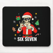 67 Skeleton Funny Six Seven Gen Z Alpha Christmas Muismat (Voorkant)