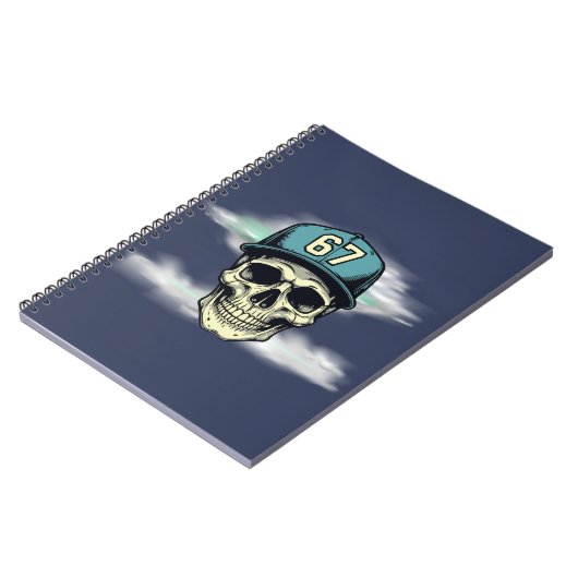67 Skull Notitieboek (Linkerzijde)