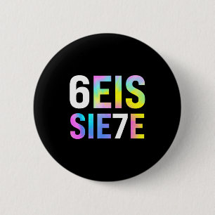 67 Spaanse Meme Seis Siete Zes Zeven Grappige Span Ronde Button 5,7 Cm