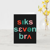 67 Speech Therapy Meme Funny Six Seven Bruh Slp Ch Kaart (Gele Bloem)