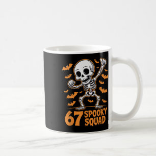 67 Spooky Squad Halloween Skelet 6 7 Meme Zes Zeve Koffiemok