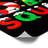 67 Squad Christmas Candy Cane Six Seven Meme Xmas  Poster (Hoek)