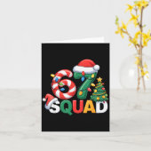 67 Squad Squad Leraar Kerst Ontwerp Grappig 67 Kaart (Gele Bloem)