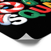 67 Squad Squad Teacher Christmas Design Funny 67  Poster (Hoek)