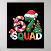 67 Squad Squad Teacher Christmas Design Funny 67 Poster (Voorkant)