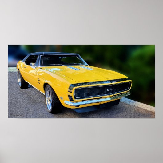 '67 SS 350 AUTO POSTER (Voorkant)