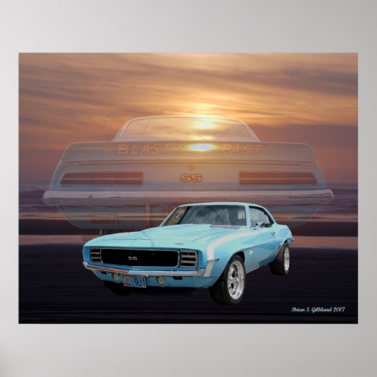 67 ss/rs camaro poster (Voorkant)