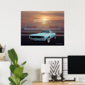 67 ss/rs camaro poster (Thuiskantoor)