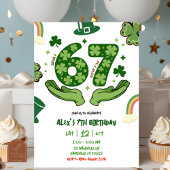67 St Patrick Birthday Invitation Kaart