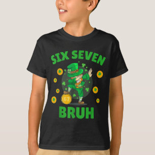 67 st patricks day zes zeven kinderen jongens mann t-shirt
