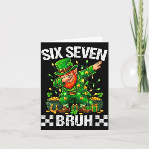 67 St Patricks Grappige Zes Zeven Meme Leprechaun Kaart