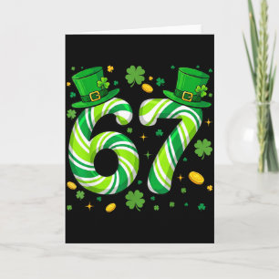 67 St Patricks Grappige Zes Zeven Meme Leprechaun  Kaart
