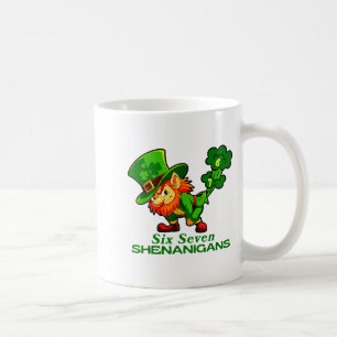 67 Streken Grappige Zes Zeven 6 7 Meme St. Patrick Koffiemok