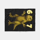 67 T-rex handen beweging dinosaurus meme voor kind Fleece Deken (Voorkant (Horizontaal))