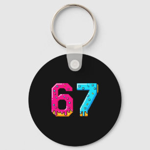 67 T-shirt honkbal levensstijl 101 kleding jeugd d Sleutelhanger