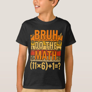 67 T-shirt Zes Zeven Meme 6-7 Jongens Meisjes Bruh