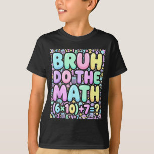 67 T-shirt Zes Zeven Meme 6-7 Jongens Meisjes Bruh