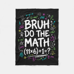 67 T-shirt Zes Zeven Meme 6-7 Jongens Meisjes Bruh Fleece Deken