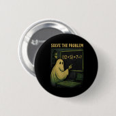67 Teacher Halloween Ghost Six Seven Meme Brainrot Ronde Button 5,7 Cm (Voorkant /achterkant)