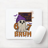 67 Teacher Halloween Ghost Six Seven Meme Math Equ Muismat (Met muis)