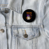 67 Teacher Halloween Ghost Six Seven Meme Math Equ Ronde Button 5,7 Cm (In situ)