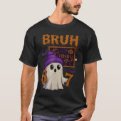 67 Teacher Halloween Ghost Six Seven Meme Math Equ T-shirt (Voorkant)