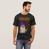 67 Teacher Halloween Ghost Six Seven Meme Math Equ T-shirt (Voorkant volledig)