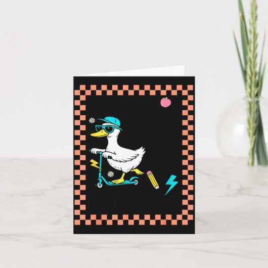 67 Teacher Why Was 6 Afraid Of 7 Because 7 8 9 Six Kaart (Voorkant)