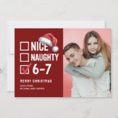 67 Teen Meme 6-7 Christmas Photo Feestdagenkaart (Voorkant)