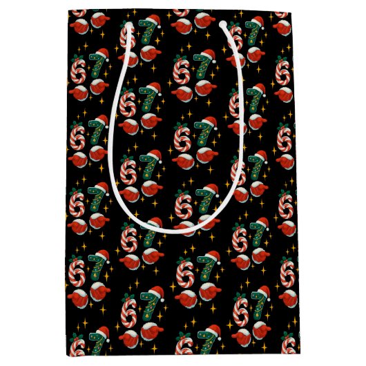 67 Teen Six Seven Meme Holiday Medium Cadeauzakje (Voorkant)