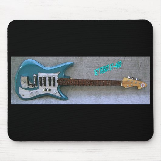 "67 Teisco ET-460 Mousepad Muismat (Voorkant)