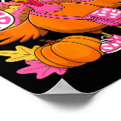 67 Thanksgiving Funny Turkey 67 Turkey Six Seven G Poster (Hoek)