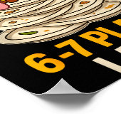 67 Thanksgiving Funny Turkey 6-7 Meme Six Seven Bo Poster (Hoek)