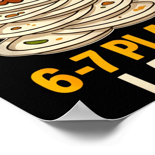 67 Thanksgiving Funny Turkey 6-7 Meme Six Seven Bo Poster (Hoek)