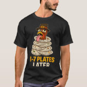 67 Thanksgiving Funny Turkey 6-7 Meme Six Seven Bo T-shirt (Voorkant)