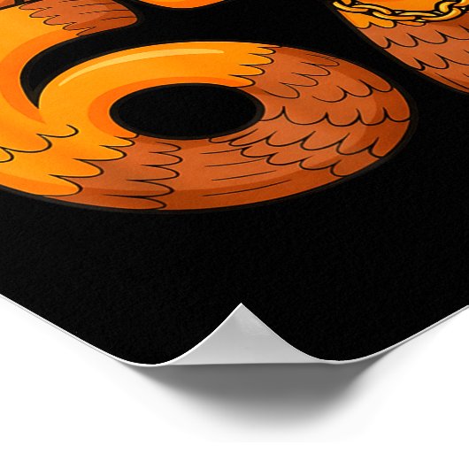 67 Thanksgiving Funny Turkey Thanksgiving 67 Turke Poster (Hoek)