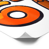 67 Thanksgiving Funny Turkey Thanksgiving 67 Turke Poster (Hoek)