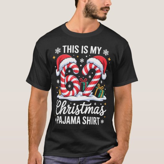 67 This Is My Christmas Pajama Shirt 6 7 Meme 67 C (Voorkant)