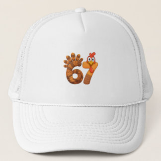 67 turkey thanksgiving funny trucker pet