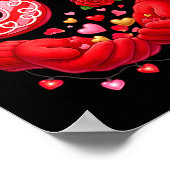 67 Valentine 6 7 Meme Pajamas Holiday Gen Alpha Sl Poster (Hoek)