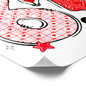 67 Valentine Six Seven 6 7 Funny Valentine’s Day W Poster (Hoek)